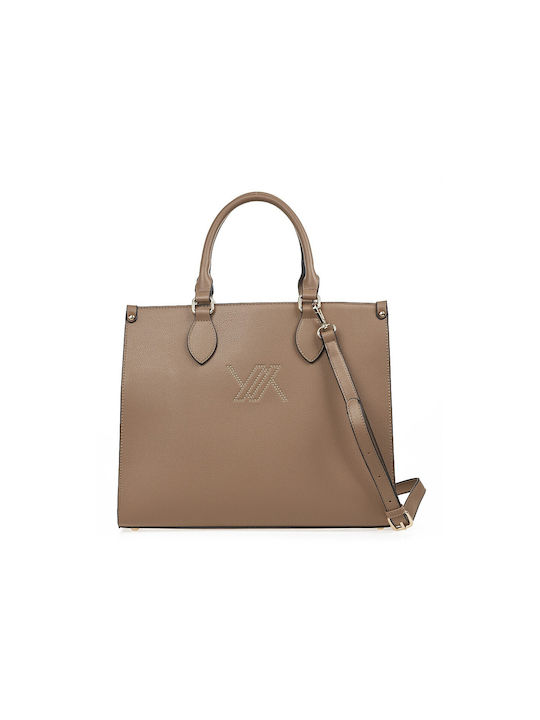 Verde Damen Tasche Schulter Braun