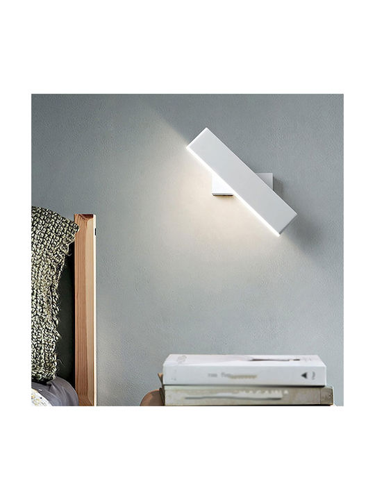 Powertech Φωτιστικό Τοίχου LED Λευκό 31x6.7x6.8εκ. Powertech Φωτιστικό Τοίχου LED Λευκό 31x6.7x6.8εκ.