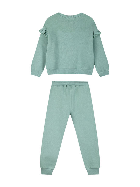 Energiers Kids Sweatpants Set Green