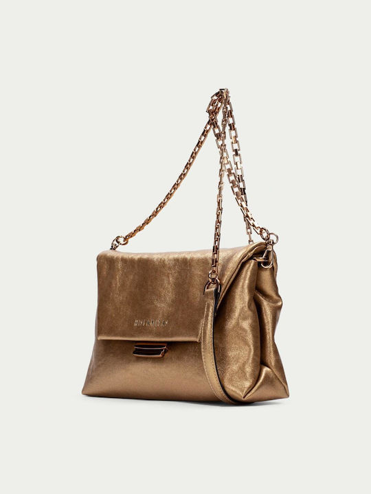 Hispanitas Damen Tasche Schulter Bronze