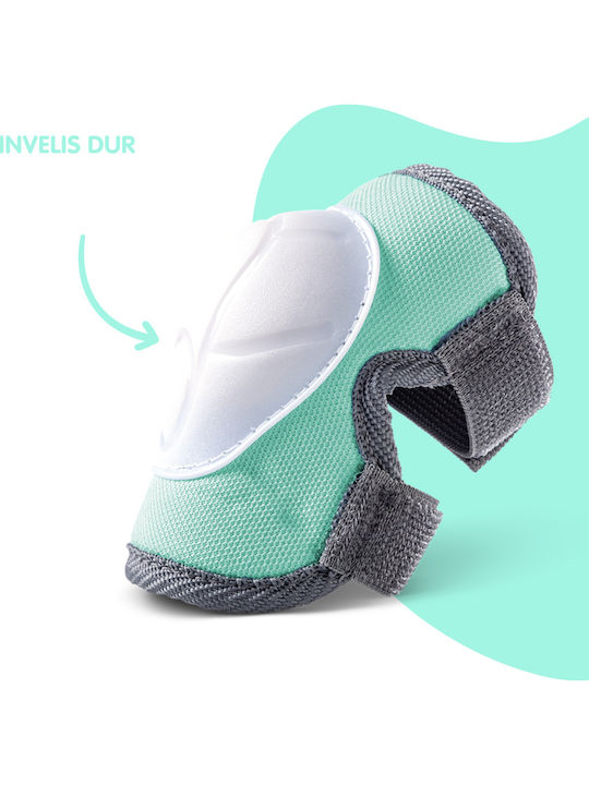 Y Volution Children's Protective Gear Set for Rollers Green