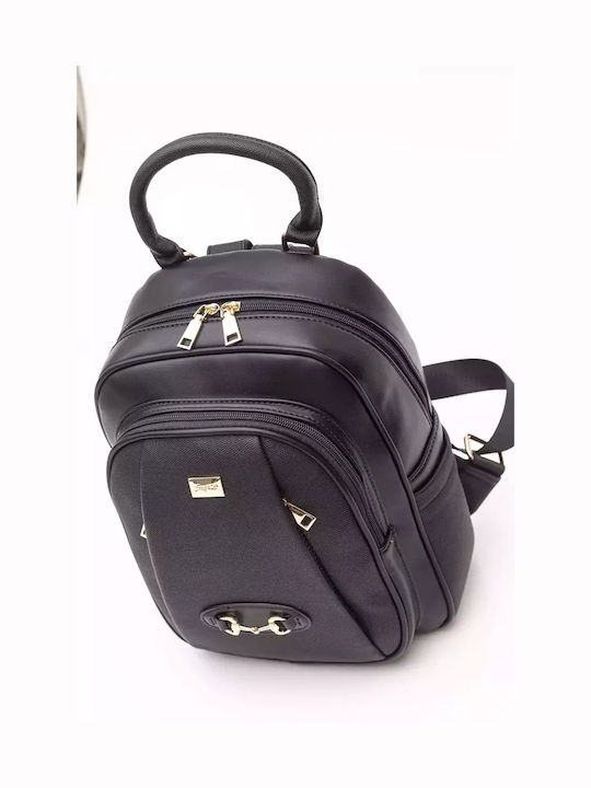 Fragola Damen Tasche Rucksack Schwarz