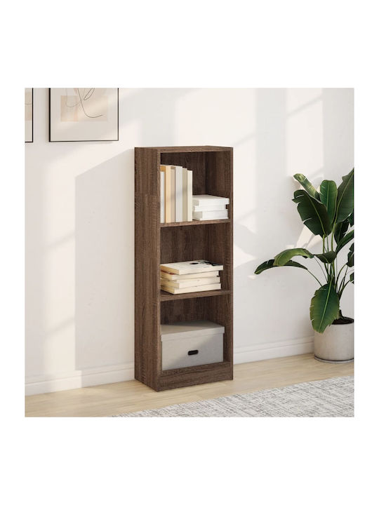 Bookcase Brown Oak 40x24x109cm