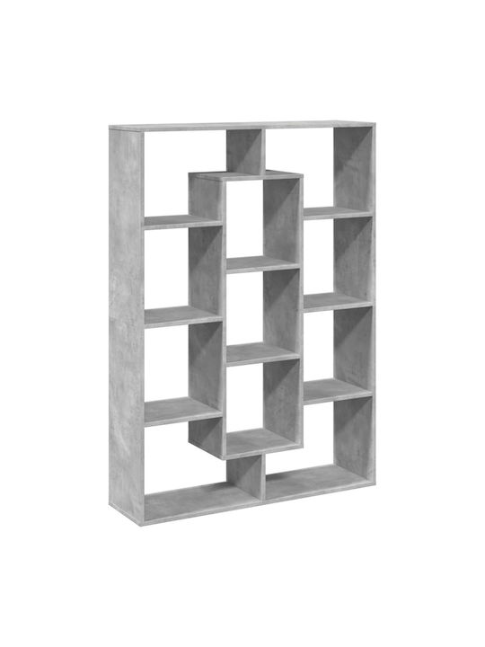 Bibliotecă Gri Beton 102x29x143 cm