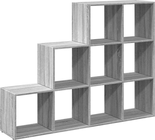 Βιβλιοθήκη Γκρι 70x24x193εκ.