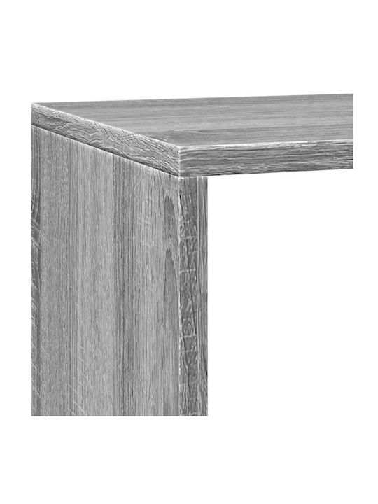 Βιβλιοθήκη Γκρι 70x24x193εκ.