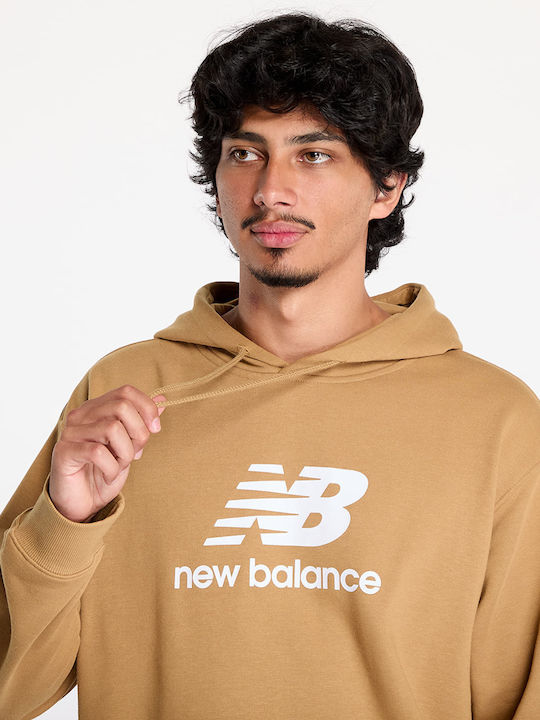New Balance Φούτερ Greatplains με Κουκούλα