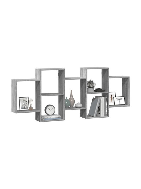 Shelf Wall Grey Sonoma 159x18x65cm