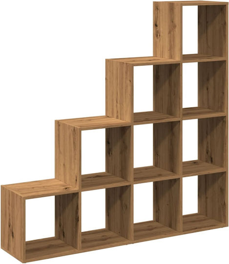 Bibliotecă Maro Artisan Stejar 131.5x29x131.5 cm