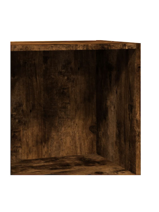 Βιβλιοθήκη Καπνιστή Δρυς 40x24x76εκ.