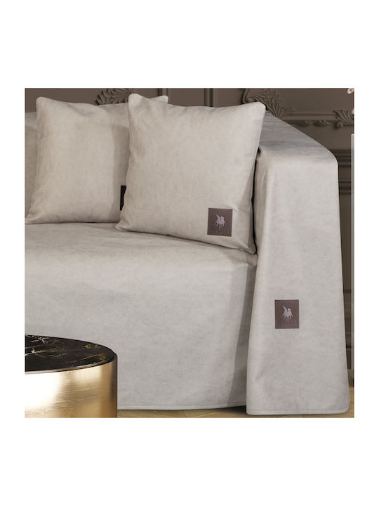 Greenwich Polo Club Three-Seater Sofa Throw 3925 180x300cm Beige