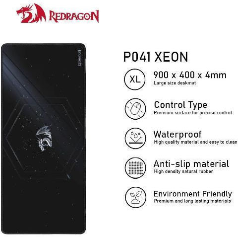 Redragon Xeon P041 Padel Pentru Mouse XXL (900mm) Negru 28.03.0014