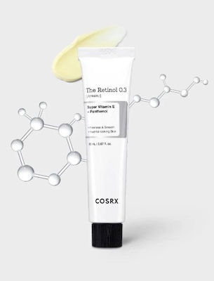 Cosrx The Retinol 0.3 fără culoare Hidratantă & Anti-îmbătrânire Cremă Pentru Față cu Retinol 20ml