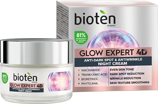Bioten Glow Expert 4D Cream Face Night 50ml