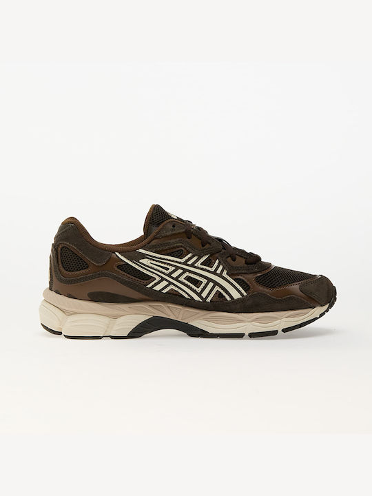 Adidași Gel-nyc Negru Cafea / Gri Pene