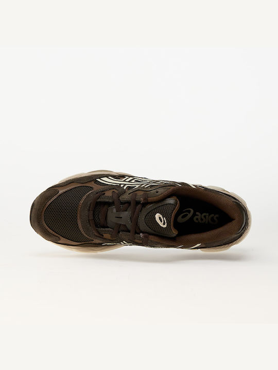 Adidași Gel-nyc Negru Cafea / Gri Pene