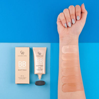 Golden Rose Beauty Blemishes & Moisturizing Day BB Natural 03 Balm Suitable for All Skin Types 25SPF 30ml