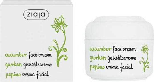 Ziaja Cucumber Κρέμα Προσώπου για Ενυδάτωση, Ατέλειες & Ακμή με Πανθενόλη 50ml