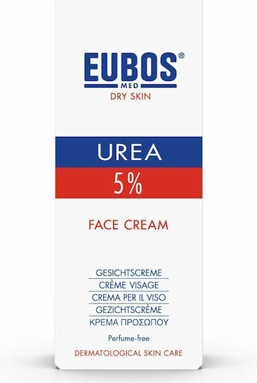 Eubos Urea 5% 48ωρη Ενυδατική Κρέμα Προσώπου 50ml