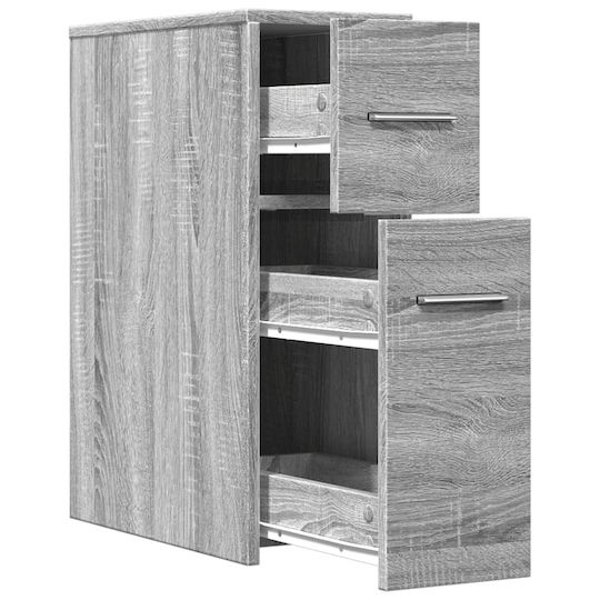 vidaXL Bathroom Cabinet L22xW44xH61.5cm Sonoma