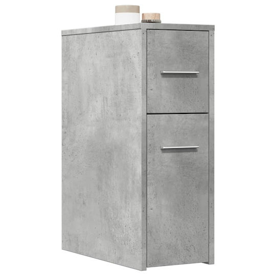 vidaXL Badezimmerschrank B22xT44xH61.5cm Gray
