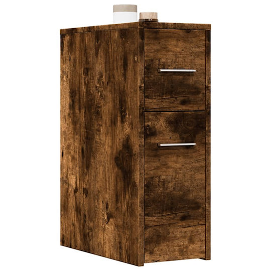 vidaXL Ντουλάπι Μπάνιου 22x44x61.5cm Δρυς