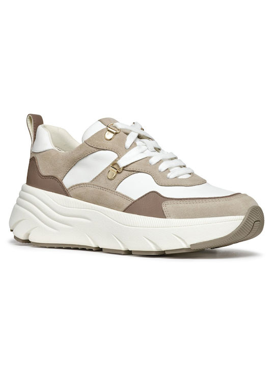 Geox Diamanta Femei Sneakers White / Sand