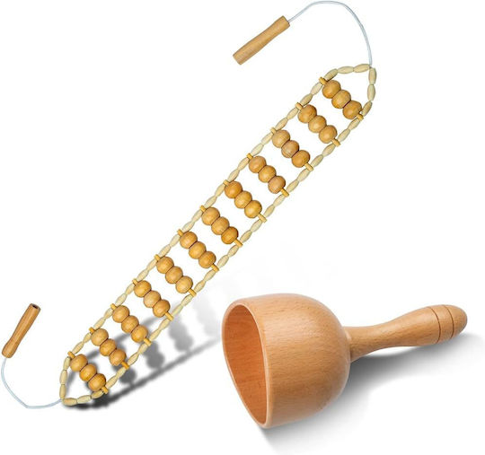 Wooden Massage Tools Maderotherapy Wood Therapy Massage Set 6pcs