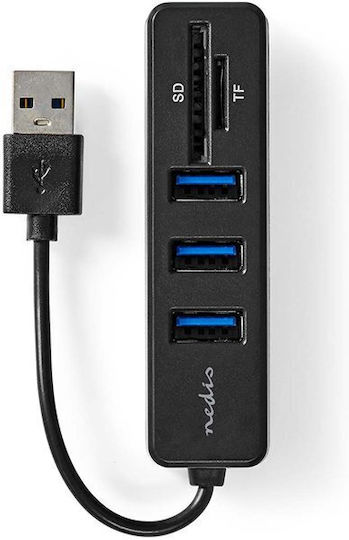 Nedis USB Hub 10 Ports USB 2.0 with USB-A Connection