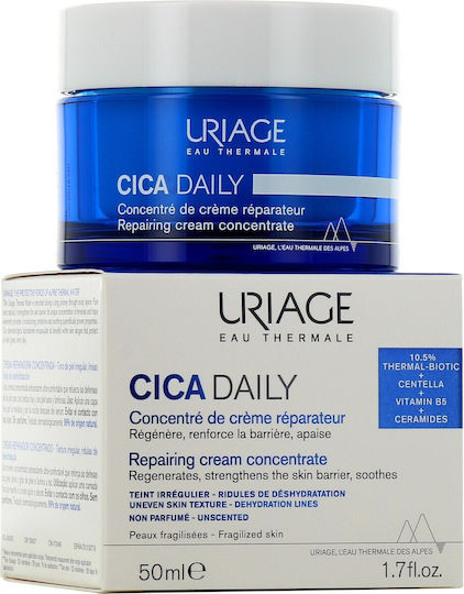 Uriage Cica Daily Refill Cream Face with Ceramides & Centella Asiatica 50ml