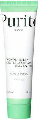 Purito Centella Unscented Recovery Αναπλαστική Κρέμα Λαιμού για Ευαίσθητες Επιδερμίδες με Ceramides 50ml