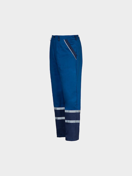 Stenso Collins Summer Work Trousers Light Blue made of Cotton