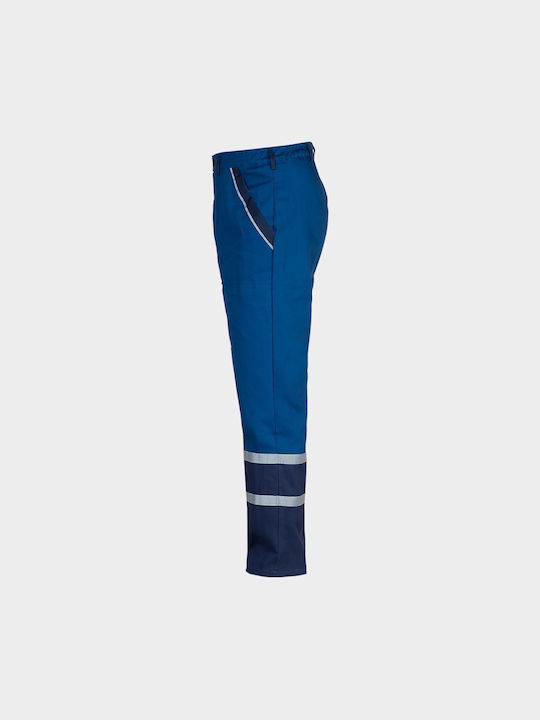 Stenso Collins Summer Work Trousers Light Blue made of Cotton