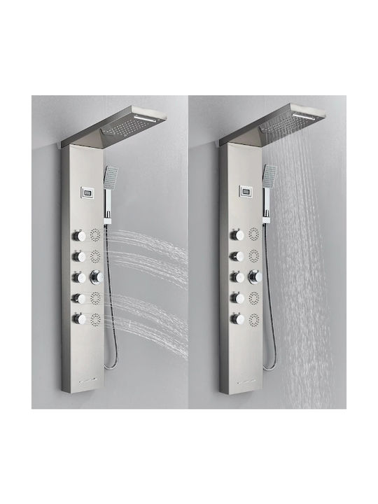Hydro Massage Column Silver