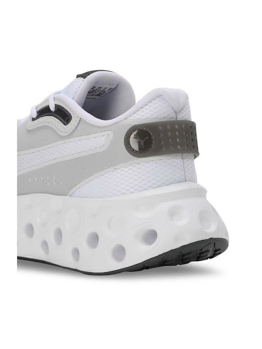 Softride Frequence Sport Shoes Running White - Feather Gray