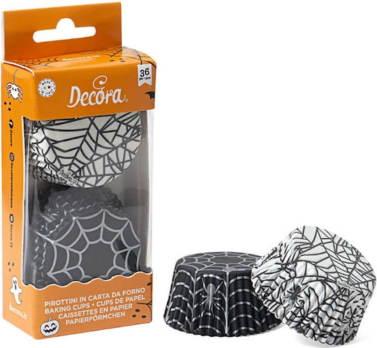 Decora Decora Χάρτινα Αξεσουάρ Ζαχαροπλαστικής 5x5cm 36 Stück