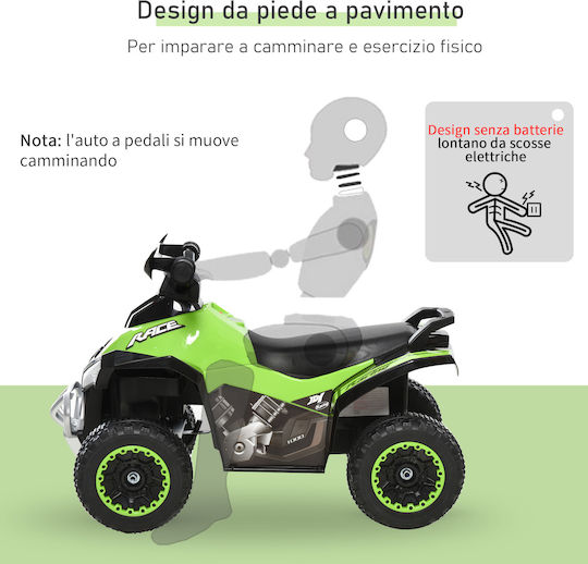 Kids Scooter Inspired Quad Electric Green