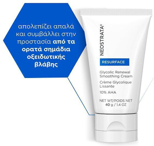 Neostrata Resurface Ενυδατική Κρέμα Προσώπου Ημέρας με AHA 40gr