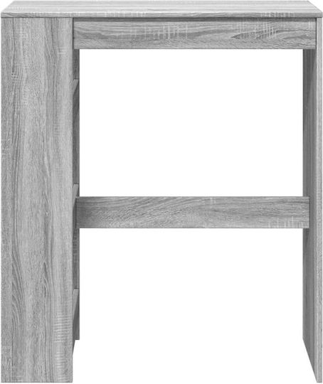 Sonoma Бар Маса Дървена Сива Sonoma 90x40x103.5см