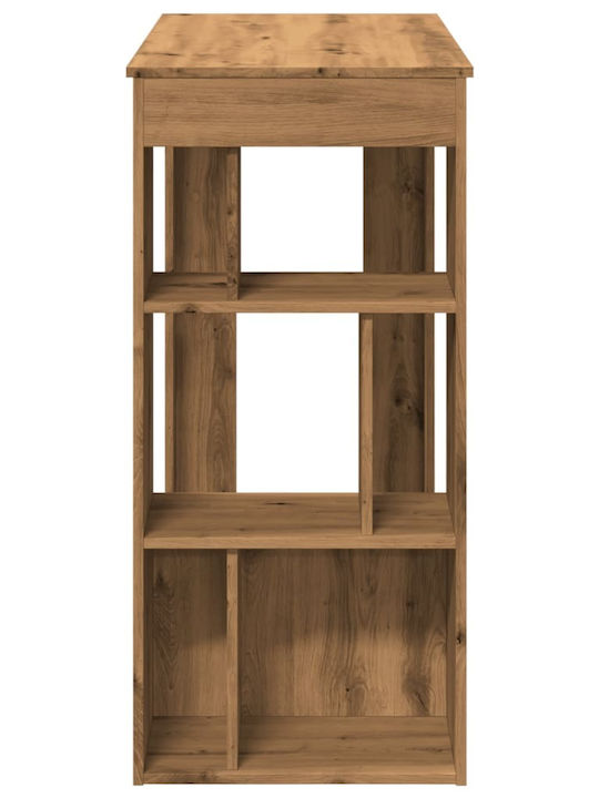 Table Bar Wooden Oak 102x50x103.5cm