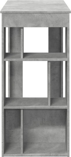 Бар Маса Дървена Сива 102x50x103.5 см