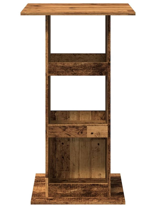 Table Bar Wooden Coffee 60x60x102cm