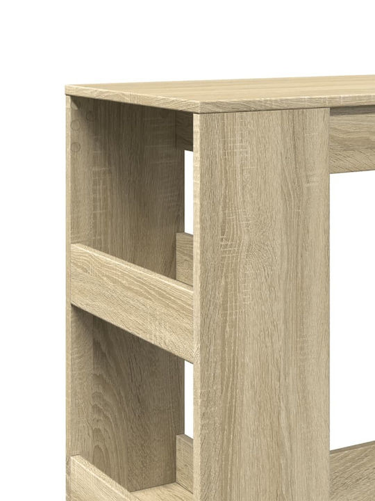 Table Bar Wooden Sonoma Oak 90x40x103.5cm