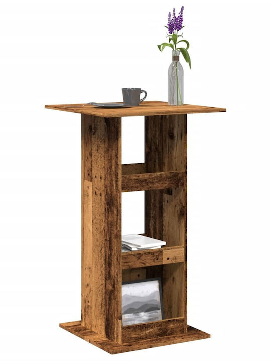 Table Bar Wooden Coffee 60x60x102cm