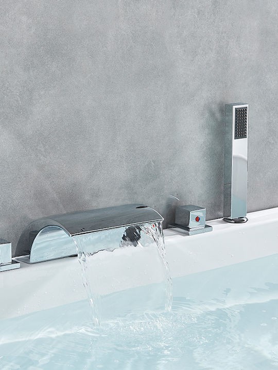 Chrome Mischung Bade- / Duscharmatur Badewanne Komplettes Set
