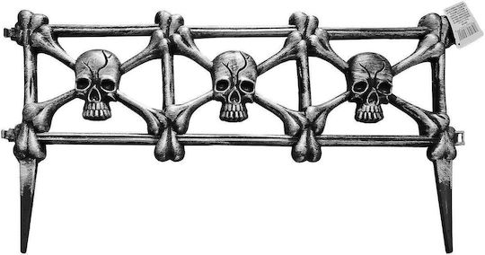 Fence with Skulls 57x29cm Carnavalista 232496