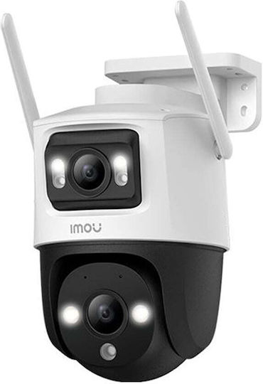 Imou Cruiser Dual IP Dual Κάμερα Παρακολούθησης Wi-Fi 3+3MP Αδιάβροχη με Αμφίδρομη Επικοινωνία και Φακό 3.6mm