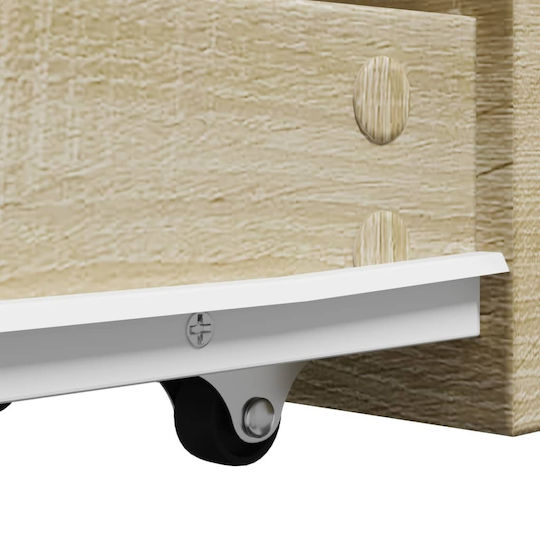 vidaXL Bathroom Cabinet L22xW44xH61.5cm Sonoma