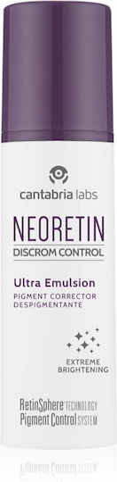 Cantabria labs Neoretin Light Emulsie De Față De Noapte Pentru Hidratare Și Albire Cu Retinol 30ml