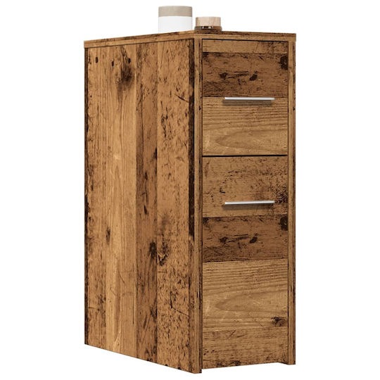 vidaXL Ντουλάπι Μπάνιου 22x44x61.5cm Καφέ